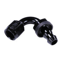 Russell 6AN Twist-Lok 120 Degree Hose End - Black