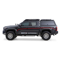 Westin 24-26 Toyota Tacoma DC Outlaw Drop Running Boards - Tex. Blk