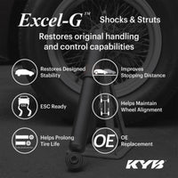 KYB 20-22 Hyundai Palisade / 23-25 Palisade w/o Auto Leveling Excel-G Strut - Front Left