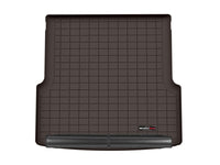 WeatherTech 2022+ BMW i4 eDRIVE40/i4 M50 Cargo Liner With Bumper Protector - Cocoa