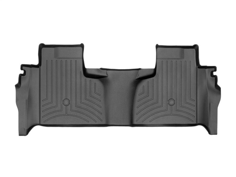WeatherTech 19-23 Chevrolet Silverado 1500 Rear FloorLiner - Black
