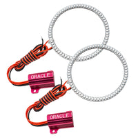 Oracle 07-17 Jeep Wrangler LED Fog Light Halo Kit - Blue