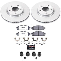 Power Stop 04-09 Nissan Quest Front Z36 Coated Truck & Tow Brake Kit