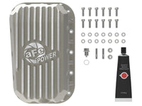 aFe POWER Street Series Engine Oil Pan Raw w/ Machined Fins Jeep Wrangler (JK) 12-18 V6-3.6L