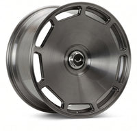 Vossen GEN-06 24x10 / 5x120 / ET13 / 72.56 / Floating Cap- Dark Smoke Wheel - (Ghost II - Front)
