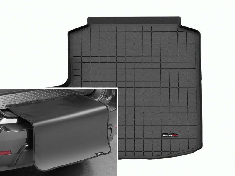 WeatherTech 2023 Toyota Crown Cargo Liner w/Bumper Protector - Black