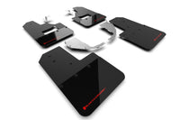 Rally Armor 21-25 Ford Bronco (Steel Bmpr + RB - NO Rptr/Sprt) Blk Mud Flap w/Red Logo