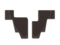 WeatherTech 2013+ Mercedes-Benz GL-Class Rear Rubber Mats - Cocoa