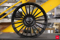 Vossen HF-8 22x9 / 5x114.3 / ET32 / 70.3 / Flat - Satin Black Wheel
