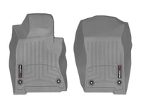 WeatherTech 2018+ Infiniti Q50 Front FloorLiner - Grey (Will Fit Hybrid Models)