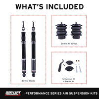 Air Lift Performance 09-16 Audi A4 Quattro & FWD S4/RS4 Rear Air Suspension Kit