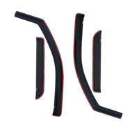 Westin 2002-2008 Dodge Ram Quad Cab (4 DR) In-Channel Wind Deflector 4pc - Smoke
