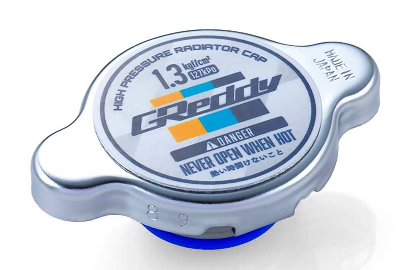 GReddy Type-S 1.3 Radiator Cap Most Nissan / Subaru / Mazda / Mitsubishi / Some Toyota - Brushed