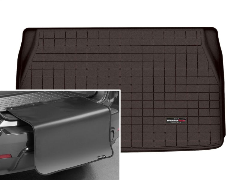 WeatherTech 2022+ Kia Carnival Cargo With Bumper Protector - Cocoa
