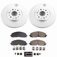 Power Stop 20-24 Buick Enclave Front Z23 Coated Brake Kit