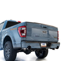 AWE Tuning 2021+ Ford F-150 Tremor (w/ Bumper Cutouts) 0FG Resonated Cat-Back - Diamond Black Tips