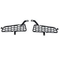 Putco 18-20 Ford F-150 Raptor - Hex Shield - Black Powder Coated Bumper Grille Inserts