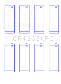 King Engine Bearings GM 134 DOHC Ecotec 2.2L Connecting Rod Bearing Set