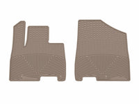 WeatherTech 22-26 Kia Carnival 1st Row Front All-Weather Floor Mats - Tan