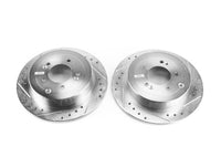 Power Stop 16-18 Hyundai Tucson Rear Evolution Drilled & Slotted Rotors - Pair