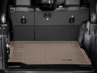 WeatherTech 2018+ Jeep Wrangler Unlimited Cargo Liners - Tan(Vehicles w/Flat Load Floor & Subwoofer)