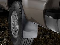 WeatherTech 11+ Ford Super Duty No Drill Mudflaps - Black