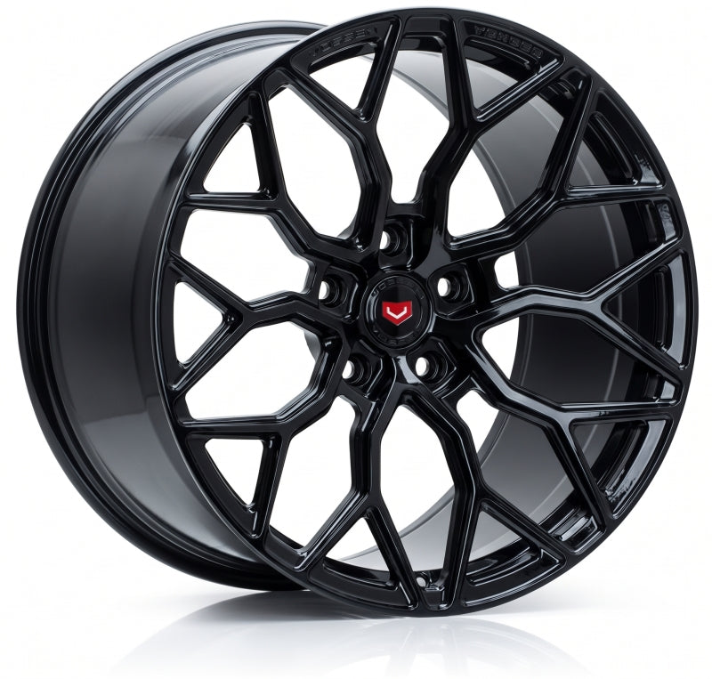 Vossen S17-01 19x10 / 5x120.65 / ET28 / 70.3 - Gloss Black Wheel - (C6/C7 Grand Sport - Front)