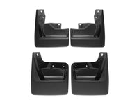 WeatherTech 2019+ GMC Sierra / Sierra Denali 1500 w/o Large OE Splsh Guard No Drill Mudflaps - Black