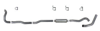 Diamond Eye KIT 4in Turbo Back SGL AL: 4-WHEEL DRIVE ONLY 89-93 DODGE CUMMINS 5.9L