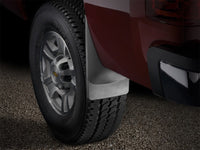 WeatherTech 07-13 Chevrolet Silverado No Drill Mudflaps - Black