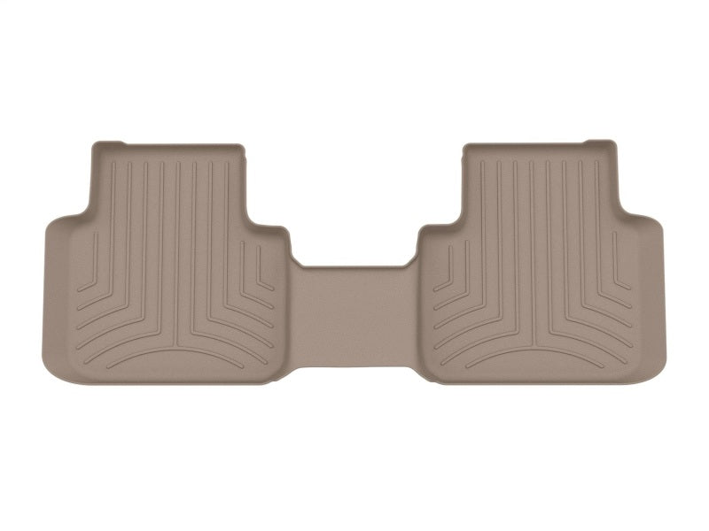 WeatherTech 2018+ Volkswagen Atlas 2nd Row Bucket Seats Rear FloorLiner HP - Tan