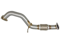 aFe Power Elite Twisted Steel 16-17 Honda Civic I4-1.5L (t) 2.5in Rear Down-Pipe Mid-Pipe