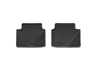 WeatherTech 08-12 Honda Accord Rear Rubber Mats - Black