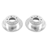 Power Stop 14-19 Ram ProMaster 1500 Rear Evolution Drilled & Slotted Rotors - Pair