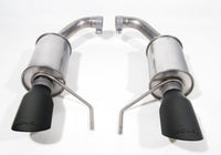 Roush 15-26 Mustang V6 / EcoBoost Black Tip Axle Back Exhaust
