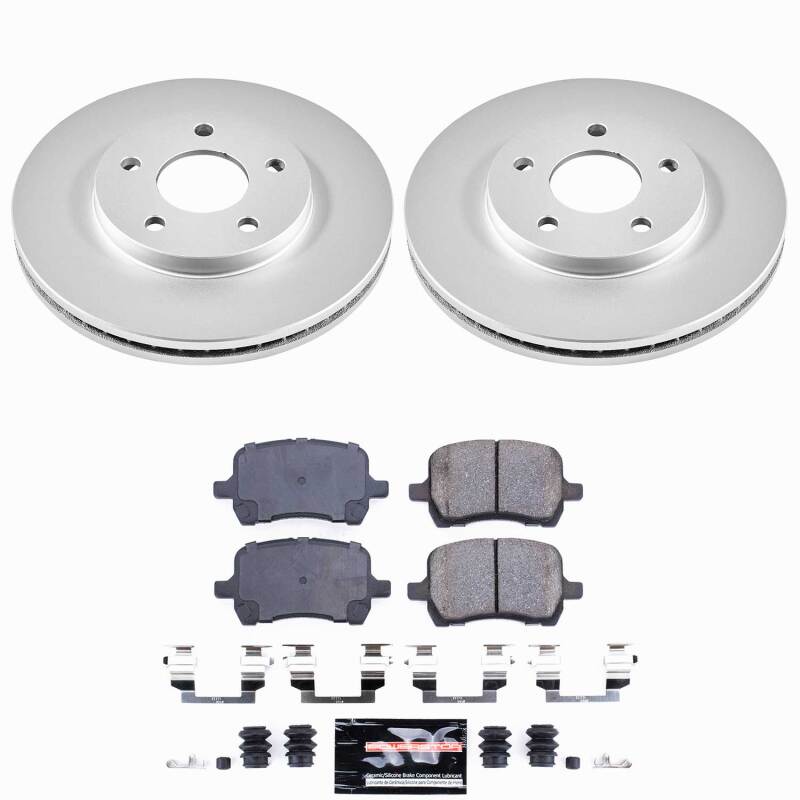 Power Stop 06-07 Chevrolet HHR Front Z23 Coated Brake Kit