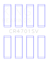 King Engine Bearings VW Czda Ea211 (Size +0.25mm) Connecting Rod Bearing Set