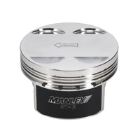 Manley Nissan GTR VR38DETT 99mm Bore 88.4mm Stroke -2cc Dish Turbo Tuff Piston Set w/ Rings