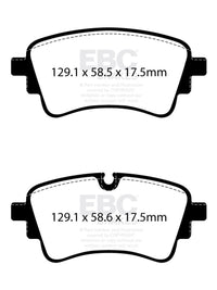 EBC 2020+ Audi A4 B9 2.0T Yellowstuff Rear Brake Pads