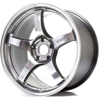 Gram Lights 57CR 18x9.5 +38 5x120 Grace Silver Wheel
