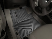 WeatherTech 12+ Nissan Versa Front Rubber Mats - Black