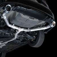 AWE Tuning 22+ Honda Civic Si/Acura Integra Track Edition Cat-Back Exhaust - Dual Chrome Silver Tips