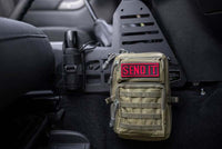DV8 07-18 Jeep Wrangler JK Center Console Molle Panels & Device Bridge