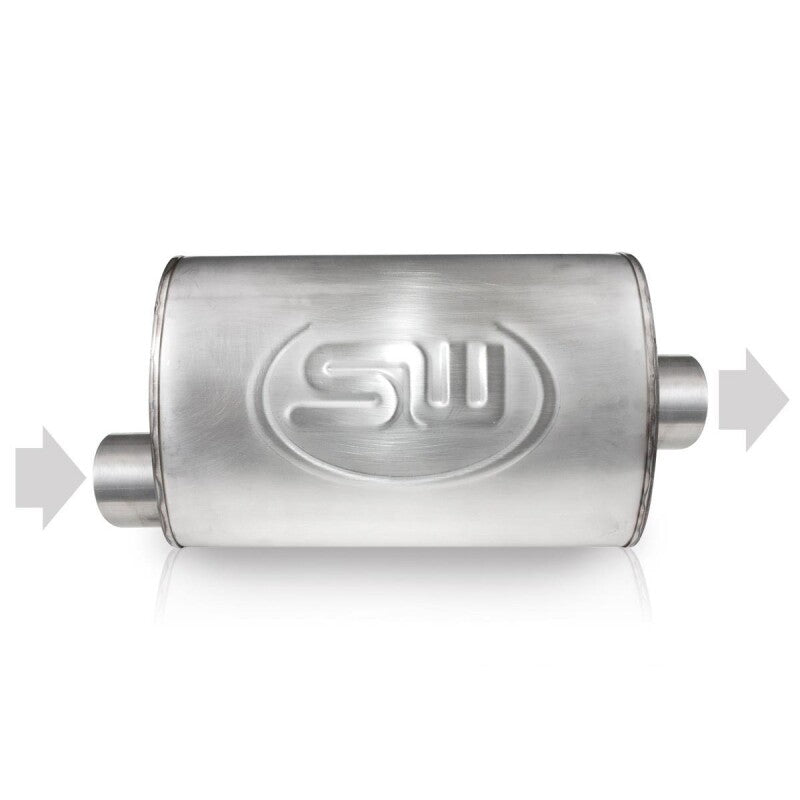 Stainless Works 2in ID OFFSET INLET/ 2in OD CENTER OUTLET 5inx9in