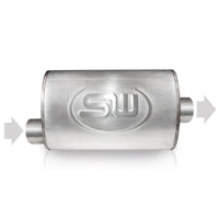 Stainless Works 2in ID OFFSET INLET/ 2in OD CENTER OUTLET 5inx9in