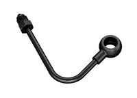 Goodridge 11-17 Harley-Davidson Softail Models Front ABS Banjo Adaptor - Black