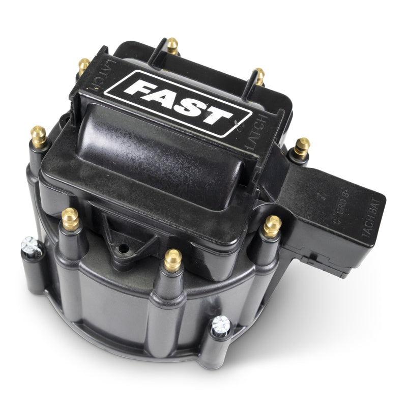 FAST Cap/Coil/Cover Kit, Hei Distributor, Black