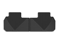 WeatherTech 18-20 Chevrolet Traverse Rear Rubber Mats - Black