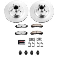 Power Stop 95-01 Ford Explorer Front Z36 Coated Truck & Tow Brake Kit