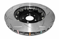 DBA 07-11 Audi S6 Front 5000 Series Slotted Rotor w/Black Hat